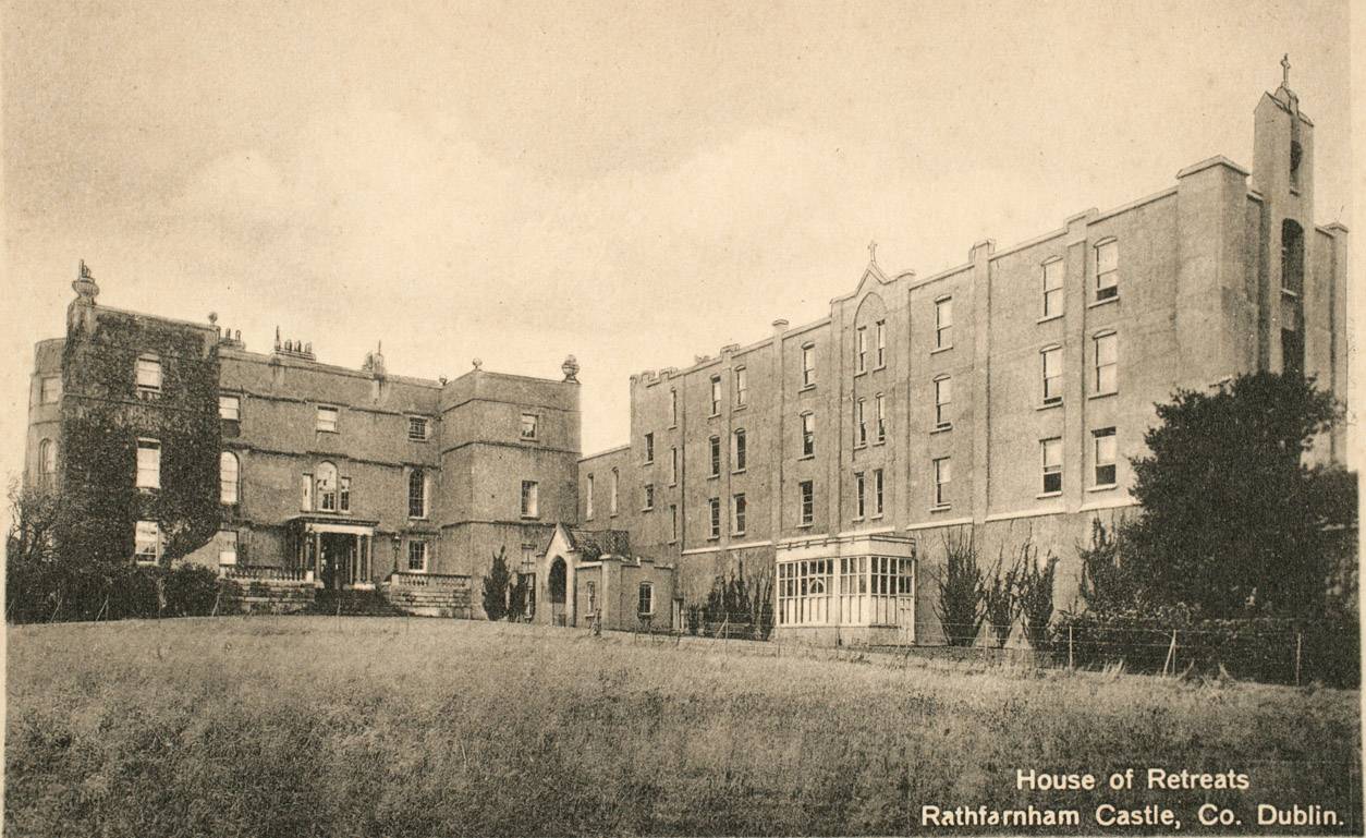 'House of Retreats' - Rathfarnham Castle under the Jesuits. Courtesy of the Irish Jesuit Archive. 