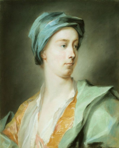 Is le Rosalba Carriera an phortráid seo de Philip Wharton, agus tá sí sa Royal Collection Trust. 